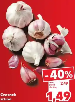 Kaufland Czosnek oferta
