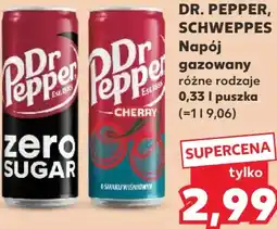 Kaufland DR. PEPPER, SCHWEPPES Napój gazowany różne rodzaje oferta