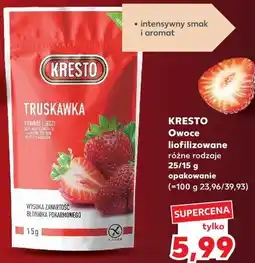 Kaufland KRESTO Owoce liofilizowane oferta