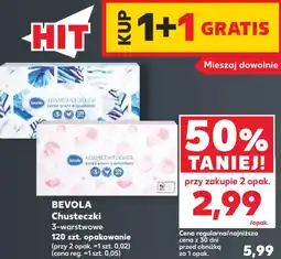 Kaufland Bevola Chusteczki 3-warstwowe oferta