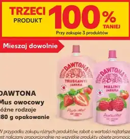 Kaufland DAWTONA Mus owocowy różne rodzaje oferta