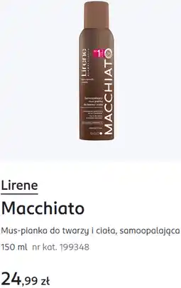 Rossmann Lirene Macchiato Mus-pianka do twarzy i ciała, samoopalająca oferta