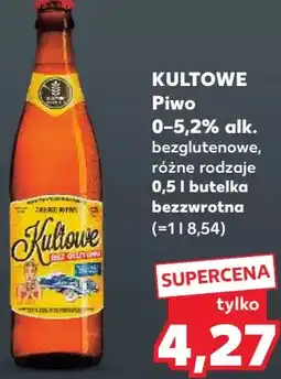 Kaufland Kultowe Piwo 0-5,2% alk oferta