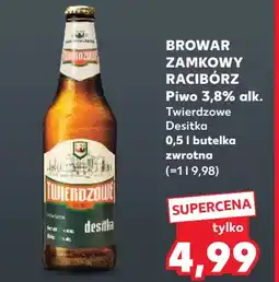 Kaufland Browar Zamkowy Racibórz oferta