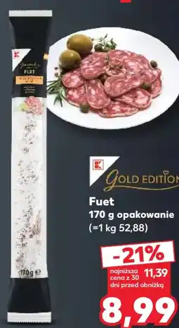 Kaufland Fuet Gold Edition oferta