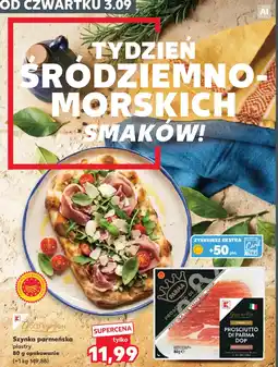 Kaufland Szynka parmeńska plastry Gold Edition oferta