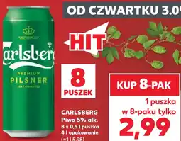 Kaufland Carlsberg Piwo 5% alk oferta