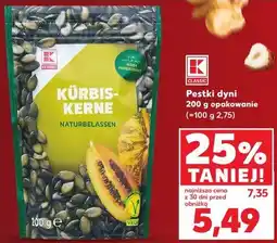 Kaufland K-Classic Pestki dyni oferta