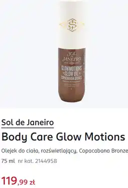 Rossmann Sol de Janeiro Body Care Glow Motions Olejek do ciała, rozświetlający, Copacabana Bronze oferta