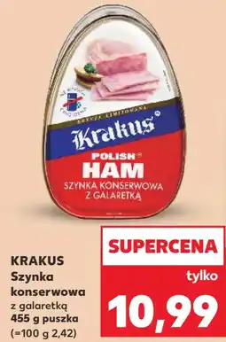 Kaufland Krakus Szynka konserwowa z galaretką oferta