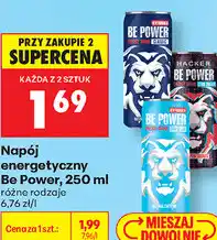 Biedronka Napój energetyczny Be Power oferta