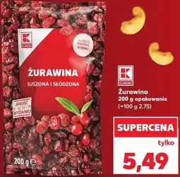 Kaufland K-Classic Żurawina suszona i słodzona oferta