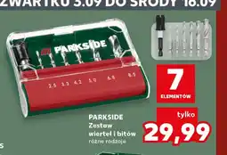 Kaufland Zestaw bitów i wierteł Parkside oferta