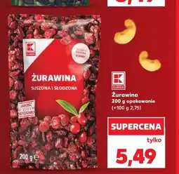 Kaufland Żurawina suszona K-Classic oferta