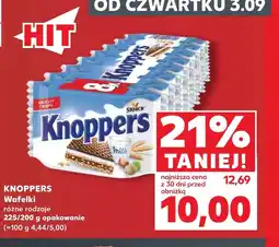 Kaufland Wafelki Knoppers oferta