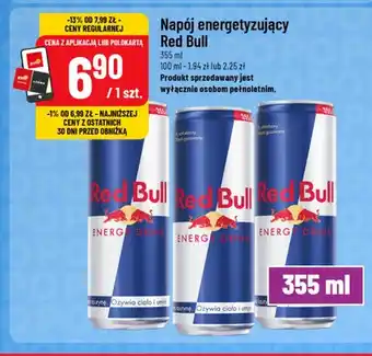 Napój energetyzujący Red Bull
