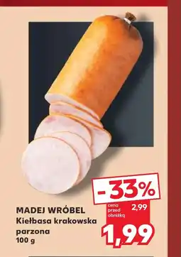 Kaufland Kiełbasa Madej Wróbel oferta