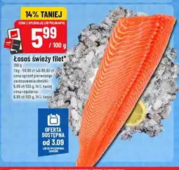 Polomarket Łosoś świeży filet oferta