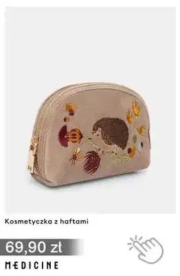 Kosmetyczka z haftami Medicine