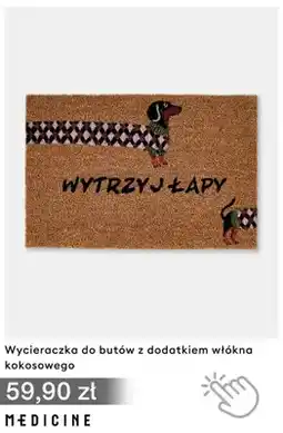 Medicine Wycieraczka do butów z dodatkiem włókna kokosowego Medicine oferta