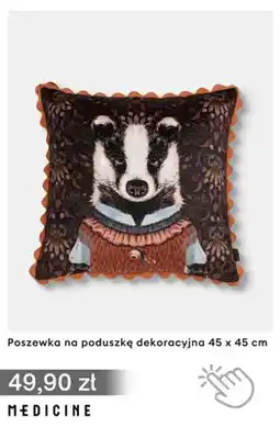 Medicine Poszewka na poduszkę dekoracyjna Medicine 45x45 cm oferta