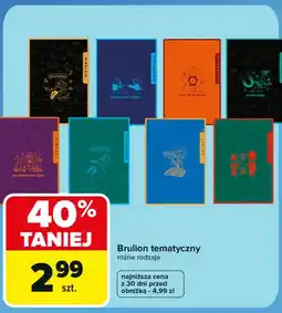 Carrefour Brulion tematyczny oferta