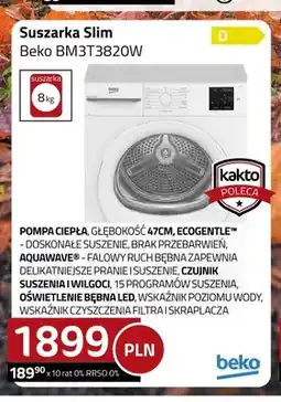 Kakto Suszarka Slim Beko BM3T3820W oferta