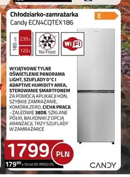 Kakto Chłodziarko-zamrażarka Candy ECN4CQTEX186 oferta