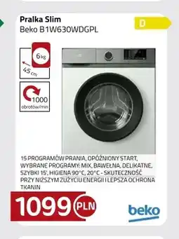 Kakto Pralka Slim Beko B1W630WDGPL oferta
