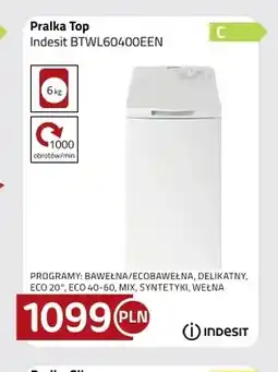 Kakto Pralka Top Indesit BTWL60400EEN oferta