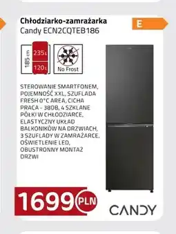 Kakto Chłodziarko-zamrażarka Candy ECN2CQTEB186 oferta