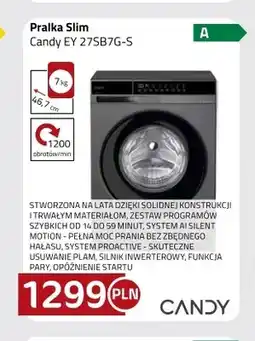 Kakto Pralka Slim Candy Ey 27SB7 g-S oferta