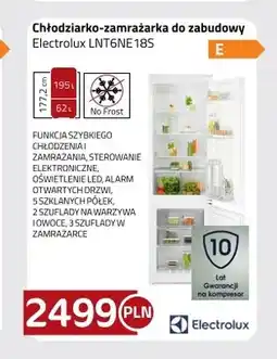 Kakto Chłodziarko-zamrażarka do zabudowy Electrolux LNT6NE18S oferta