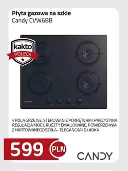 Kakto Płyta gazowa na szkle Candy CVW6BB oferta
