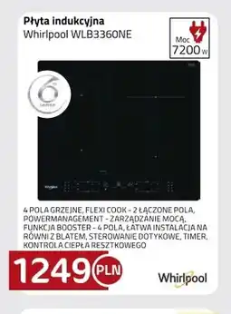 Kakto Płyta indukcyjna Whirlpool WLB3360NE oferta