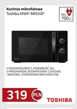 Kakto Kuchnia mikrofalowa Toshiba MWP-MM20P oferta