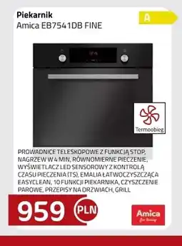 Kakto Piekarnik Amica EB7541DB Fine oferta