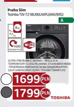 Kakto Pralka Slim Toshiba TW-T21BU90UWPL(WK) oferta