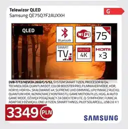 Kakto Telewizor Qled Samsung QE75Q7F2AUXXH oferta