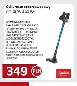 Kakto Odkurzacz bezprzewodowy Amica Vgb 6010 oferta
