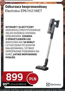 Kakto Odkurzacz bezprzewodowy Electrolux EP61H21WET oferta