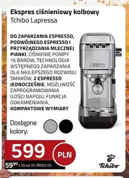 Kakto Ekspres ciśnieniowy kolbowy Tchibo Lapressa oferta