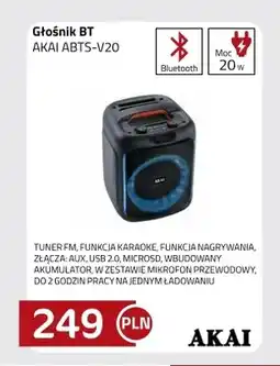 Kakto Głośnik Bt Akai ABTS-V20 oferta