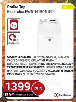 Kakto Pralka Top Electrolux EW6TN15061FP oferta