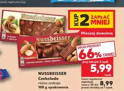 Kaufland Czekolada Nussbeisser oferta