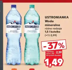 Kaufland Woda mineralna Ustronianka oferta
