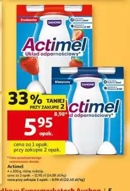 Auchan Actimel oferta