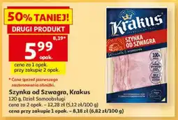Auchan Szynka od szwagra Krakus oferta