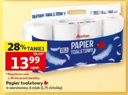 Auchan Papier toaletowy oferta