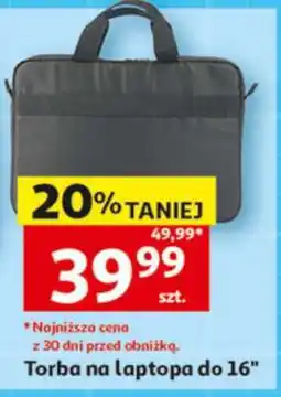 Auchan Torba na laptopa do 16 oferta